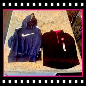 🎈NWT🎈(2) Girls Jumping Beans & NWOT - Nike Hoodie Pullover Sweatshirts